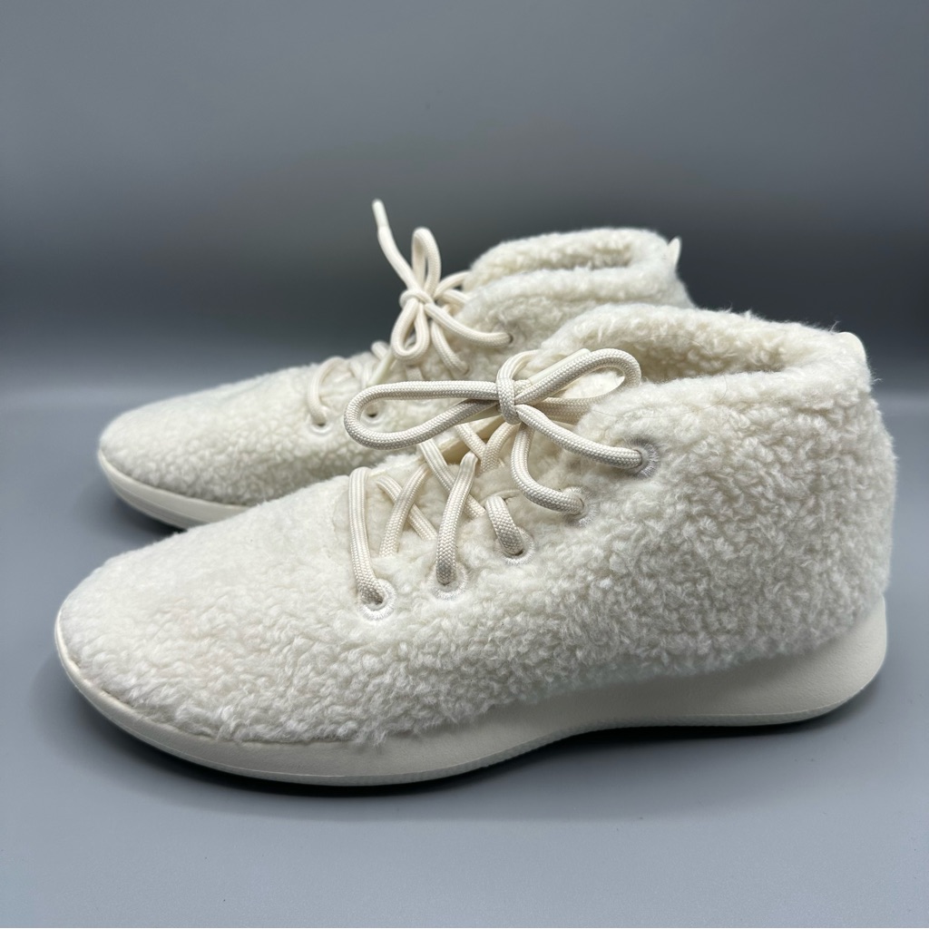 Allbirds Merino Wool Runner-Up Fluff Comfort Shoes Sneakers Men’s Size 11m White